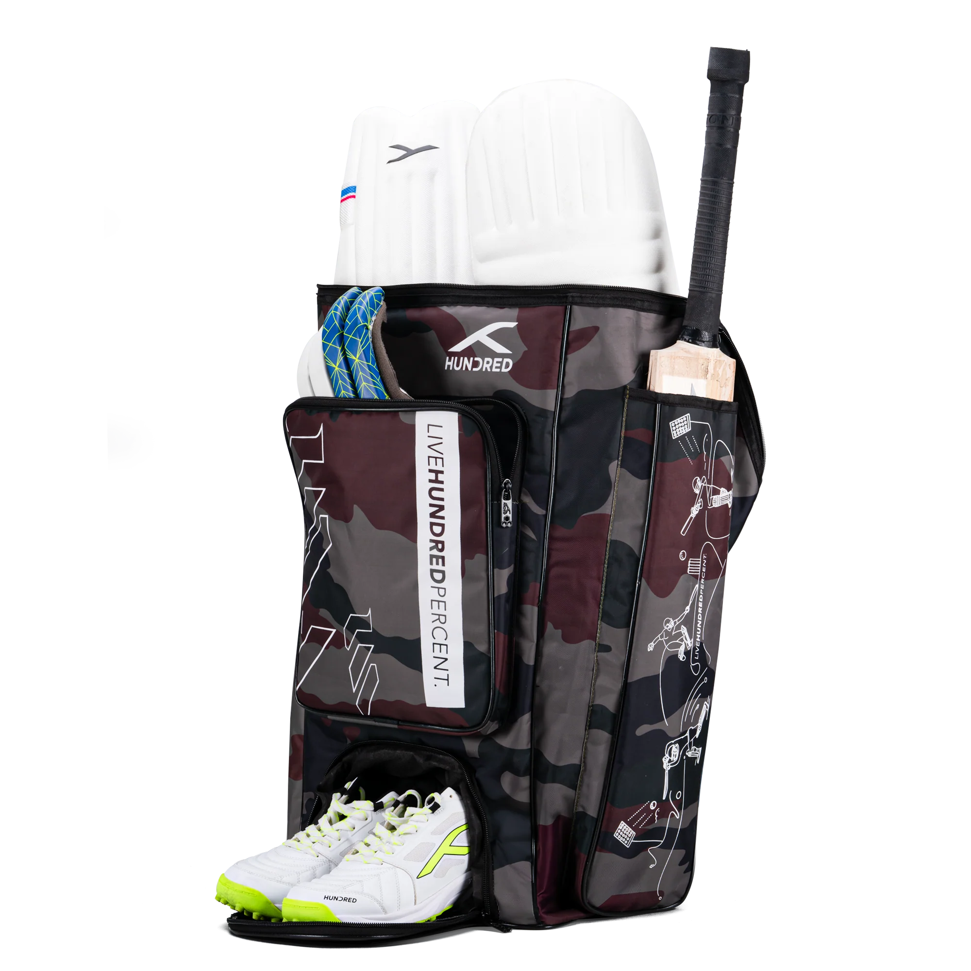 Aspire Cricket Kit Bag - Image 30
